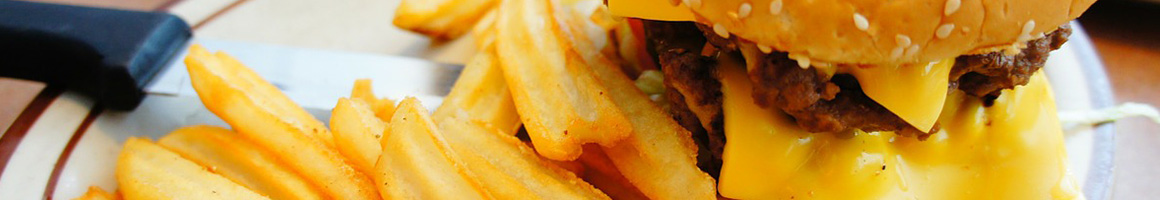 Eating Burger Diner at Hot Rods 50's Diner restaurant in Alcoa, TN.